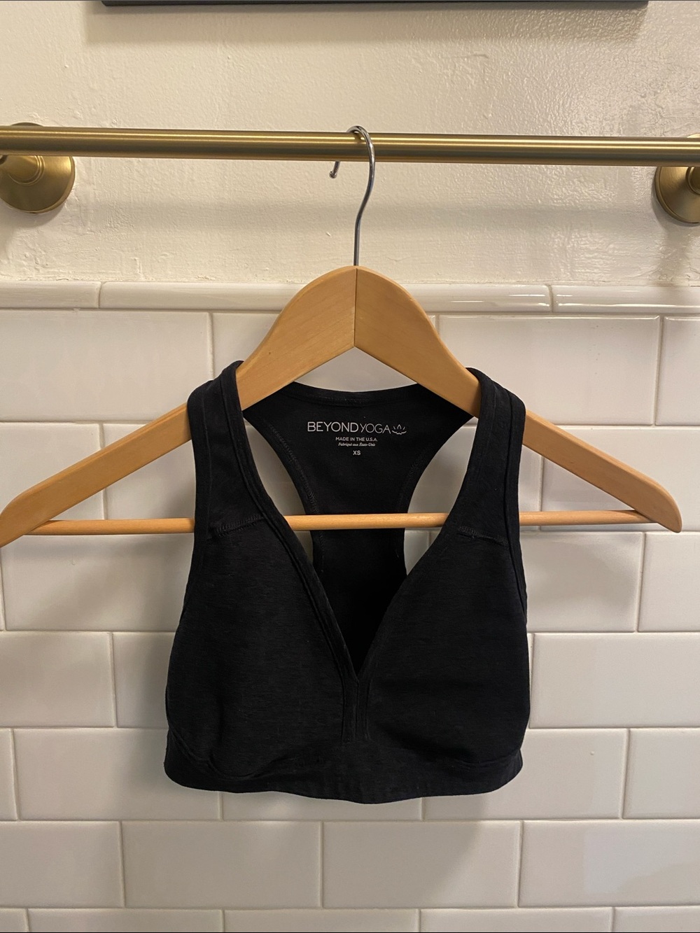 Beyond Yoga Spacedye Lift Your Spirits Bra Size XS